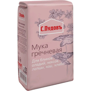 Мука гречневая С.Пудовъ, 500г