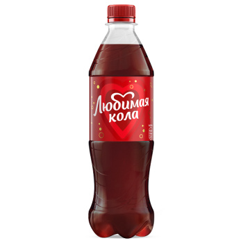 Газ.вода 0,5л Любимая Кола