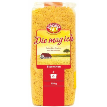 Макароны 3 Glocken Sternchen Эти Я Люблю Мелкие звездочки, 250г