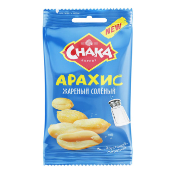 Арахис жареный Чака, соленый, 50г
