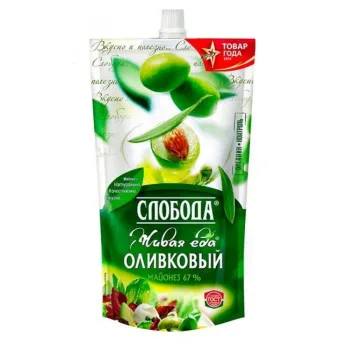 Майонез Слобода Оливковый, 375г