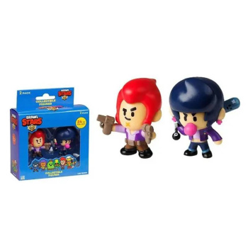 Коллекционные фигурки Brawl Stars Кольт и Биби, 2 шт 