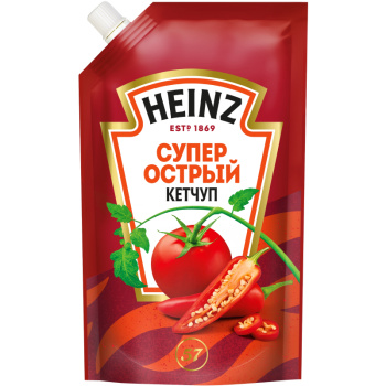 Кетчуп Heinz Супер острый, 320г