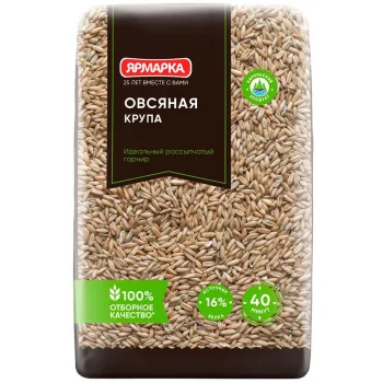 Крупа Овсяная Ярмарка, 600г