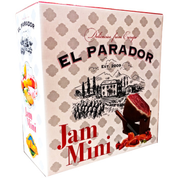 Окорок EL PARADOR сыровяленый Хамон + Хамонера с ножом, подарочный набор