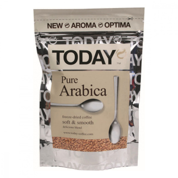 Кофе растворимый Today Pure Arabica сублимированный, 75г