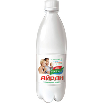 Напиток кисломолочный Айран негазированный 1%, 1л