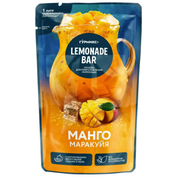 Основа для лимонада Гурмикс, манго-маракуйя, 150г
