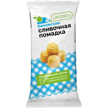 Помадка Бековская сливочная, 360г