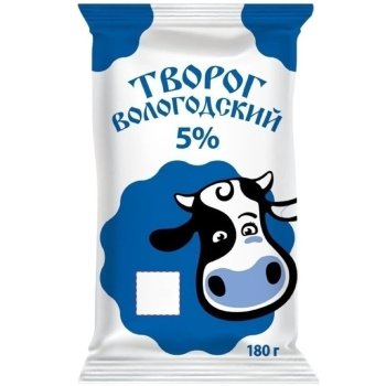 Творог Вологодский 5%, 180г