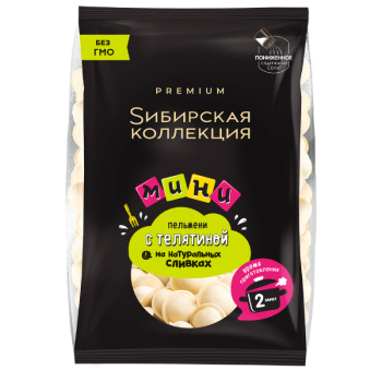 Пельмени Сибирская коллекция Мини, 700г