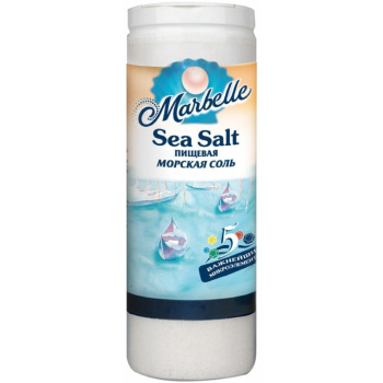 Соль Marbelle морская пищевая, 150г