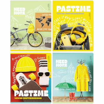 Тетрадь 48л, А5, клетка BG Яркая жизнь, глянцевая ламинация 