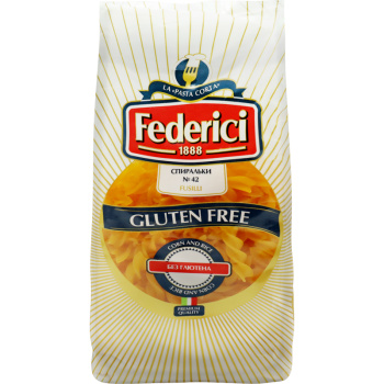 Макароны спиральки, Federici, 400г 