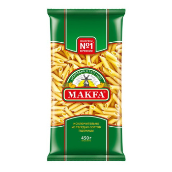 Макароны Перья любительские, Макфа, 450г