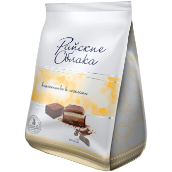 Конфеты Райские облака Суфле три шоколада, 200г