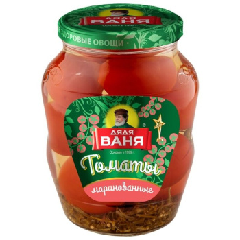 Томаты маринованные Дядя Ваня, 680г 