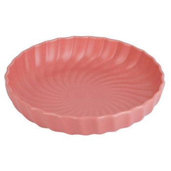 ТТарелка_Fresh_Taste__Dark_pink_d_21см_h_4см