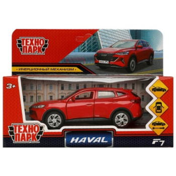 Машина металлическая HAVAL f7, 12см, красная 