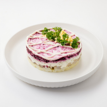 Салат Сельдь под шубой банкетный, 650г 