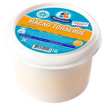 Масло топленое Вятушка 99% БЗМЖ, 200г