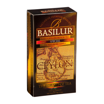 Чай Базилур 25пак Чайный остров Цейлон Особый
