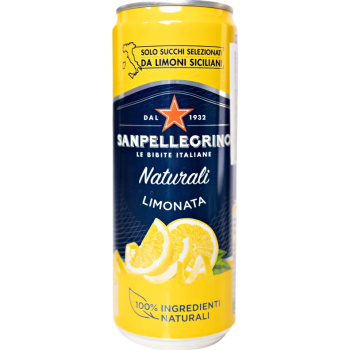 Напиток S Pellegrino Limonata 0,33л газ сок лимона