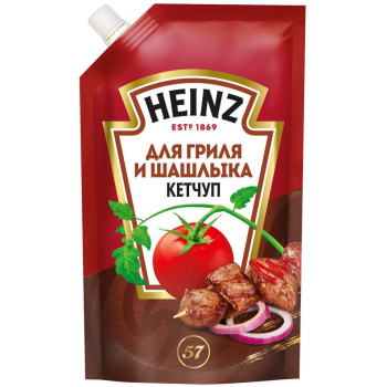 Кетчуп Хайнц для Гриля и Шашлыка дойпак, 320г