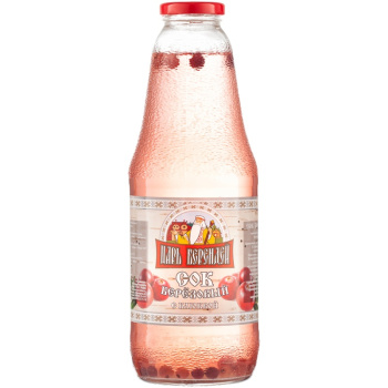 Сок березовый Царь Берендей с клюквой, 1л