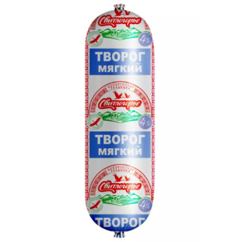 Творог мягкий Свитлогорье 4% БЗМЖ, 400г