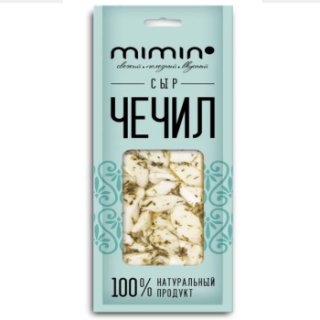 Сыр Охотничий укроп чеснок 80г нарезка БЗМЖ Mimin