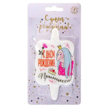 Свеча тортовая с юмором 