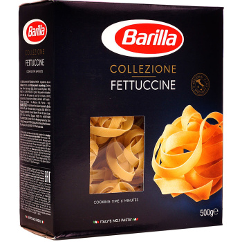 Макароны Феттучине гнезда широкие, Barilla, 500г 