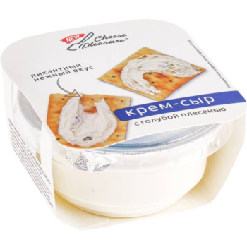Крем-сыр Сheese Pleasure, с голубой плесенью, БЗМЖ, 70г