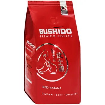 Кофе Bushido Red Katana зерно, 1кг