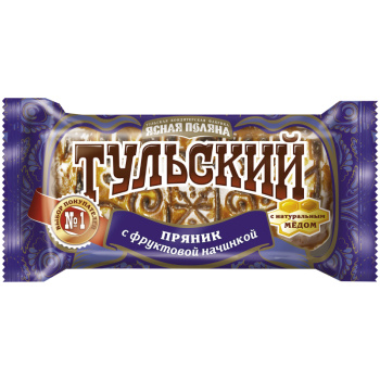Пряник Тульский с Фруктовой начинкой, 140г