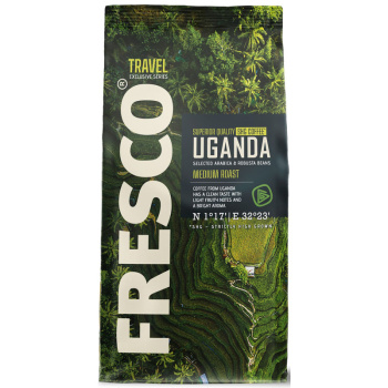 Кофе зерновой FRESCO Uganda, натуральный, среднеобжаренный, 900г