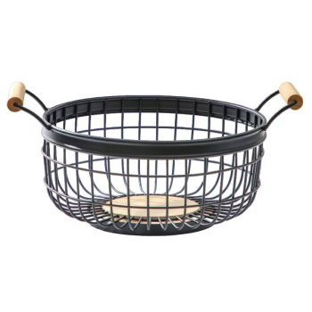 Ваза для фруктов Эстетика, чёрная, 36х28х17,5 см 