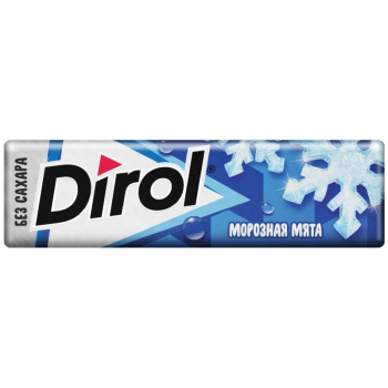 Жевательная резинка Dirol 13,6г Морозная  Мята