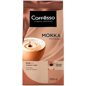 Кофе Coffesso Mokka молотый, 250г