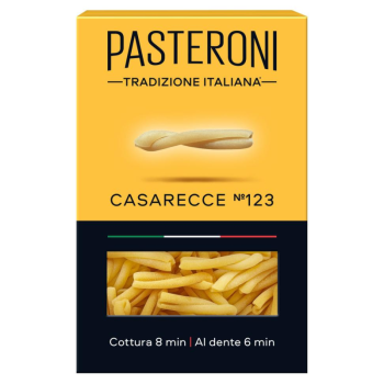 Макароны Казаречче №123, Pasteroni, 400г