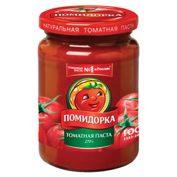 Томатная паста Помидорка, 270г