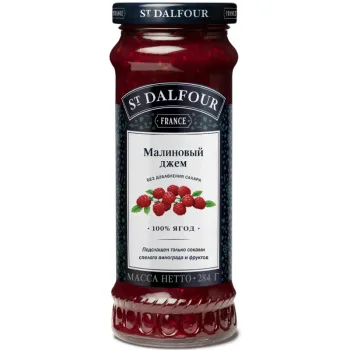 Джем St.Dalfour малина, 284г