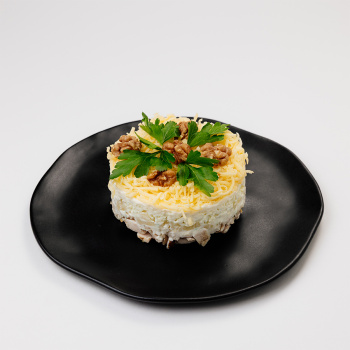 Салат с курицей и ананасами (Производство)