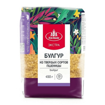 Пшеничная Булгур Экстра, 450г 