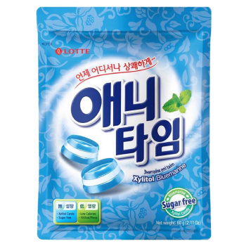 Карамель Энитайм блюмарин с ксилитом, 60г