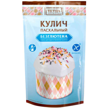 Кулич безглютен Сухие смеси, 200г 