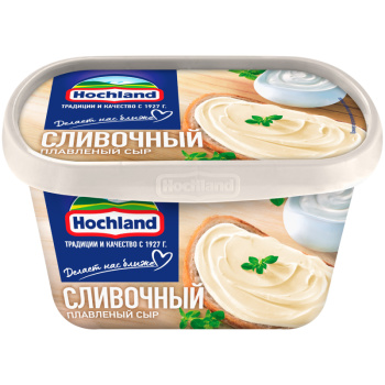 Сыр плавленый Хохланд Сливочный 55%, 400г