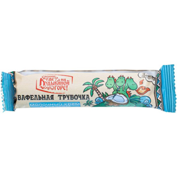 Трубочка вафельная Молочный крем с кокосом, 35г 