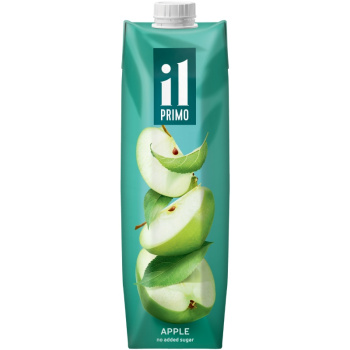 Сок IL PRIMO 1л Яблочный осветленный восстановленный